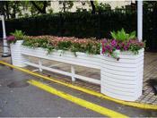 馬槽道路隔離花箱